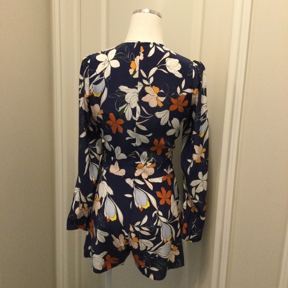 Parker Romper ‘Tita’ Navy Floral NWT - Picture 5 of 11